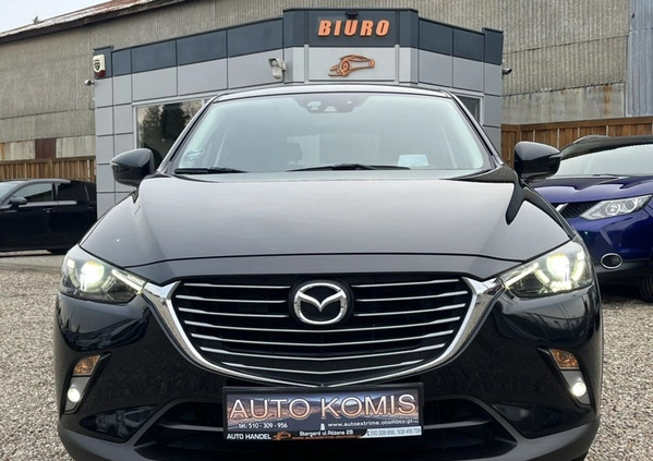 Mazda CX-3 cena 65500 przebieg: 121700, rok produkcji 2016 z Zielona Góra małe 742